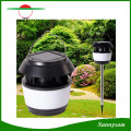 Kleine Runde Solar LED Lampe Solar Beitrag Licht Solar Garten Laterne Anti-Mosquito Solar Path Light